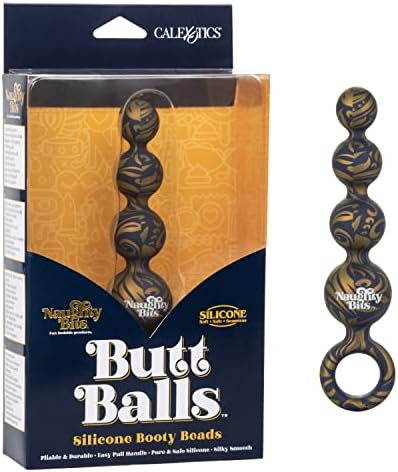 Calexotics SE-4410-45-3 Naughty Bits® Butt Balls® חרוזי שלל סיליקון