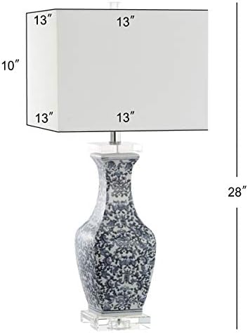 5046 מאי 28 קרמיקה / קריסטל הוביל מנורת שולחן מסורתי ליד מיטת שולחן שידה מנורת עבור חדר שינה סלון