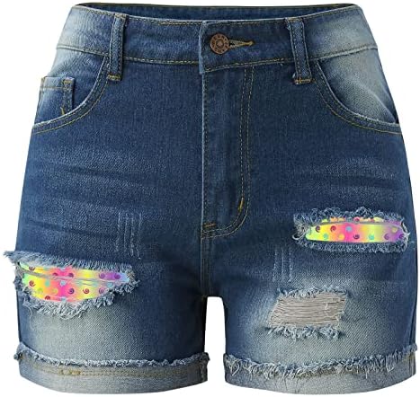 ג 'ינס מכנסיים קצרים לנשים ז' אן מכנסיים קצרים קיץ קצר מכנסיים סקסי ג ' ינס דק חור מכנסיים קצרים מכנסיים