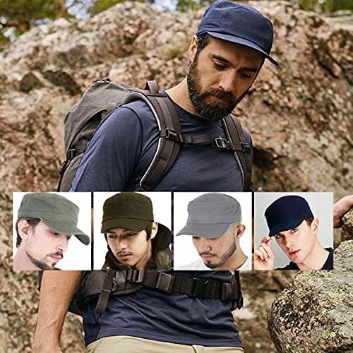 צבא כובע,רגיל שטוח למעלה צבאי צוער כובעים, לנשימה אבא כובע לראשים גדולים 22 -25