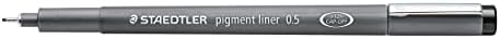 סטדטלר 308 04-9 עט פינלינר פיגמנט לכתיבה וציור טכני-שחור, 0.4 מ מ