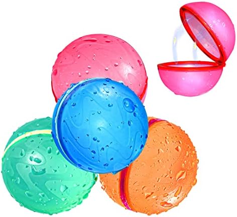 בלוני מים של צ'יניקו Soppycid ניתן לשימוש חוזר, בלון מים לילדים לשימוש חוזר למשחקי מים חיצוניים, צעצועים