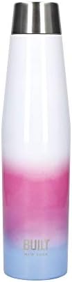 בנוי בקבוק מים מבודד בנוי עם מכסה חותם מושלם אטום דליפה, אטום ליישם BPA חינם של בקבוק נירוסטה 18/8,