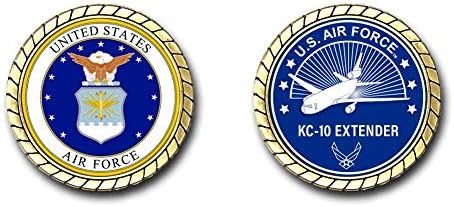 חיל האוויר האמריקני KC-10 מארח אתגר מטבע מורשה רשמית