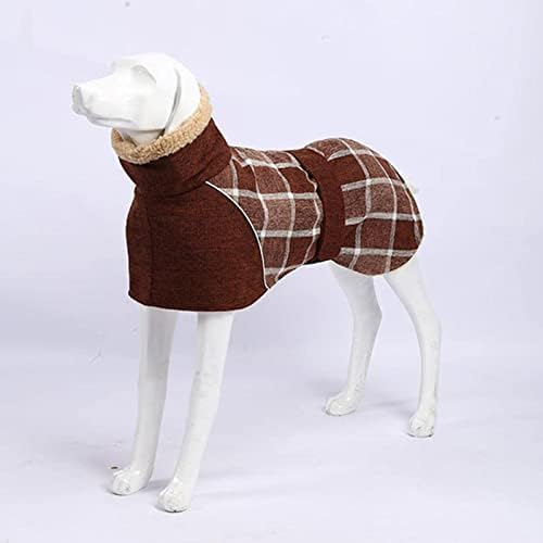 מעיל מעיל מעיל כלבים גדול לכלבים גדולים לבגדי חיות מחמד בחורף בגדים לגלגל גרייהאונד