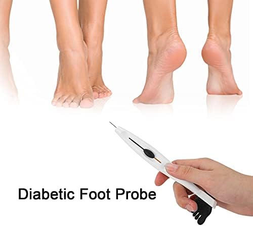 עט בדיקת סוכרת ברגל, כלי אבחון סוכרת דיוק גבוה עט סוכרת קל למגע כף רגל לבדיקת מתח