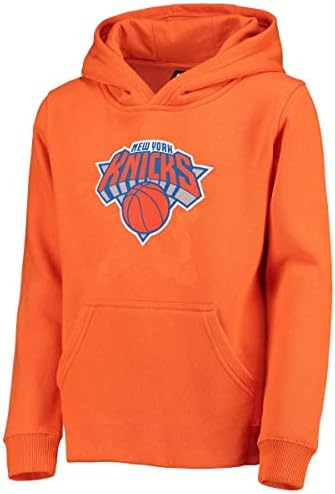 Outstuff Hoper New York Knicks לוגו ראשוני סוודר פליס קפוצ'ון