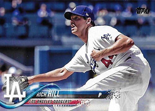 2018 Topps 121 Rich Hill Los Angeles Dodgers כרטיס בייסבול