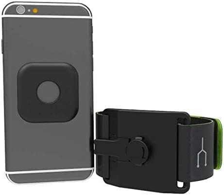 Navitech טלפון נייד שחור עמיד למים עמיד למים חגורת חגורת מותניים - תואם ל- Tracfone Motorola Moto