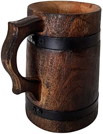 אספנות לקנות עתיק עץ באר ספל קנקן שטיין בעבודת קפה תה ספלי בעבודת יד השושבינים לשתות חתונה חברים טוסט