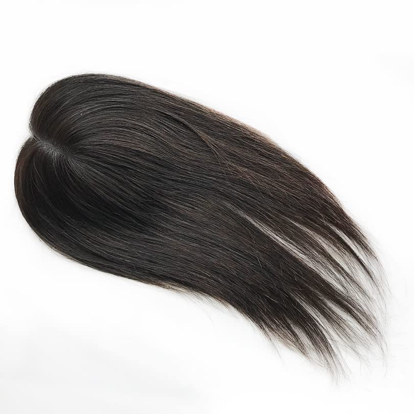 שיער טבעי טופר פאה עבור נשים קליפ צילינדר בעבודת יד שוויצרי תחרה טופר עבור דליל שיער 13 * 15