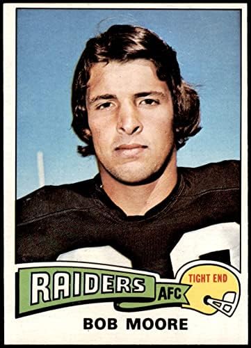 1975 Topps 349 בוב מור אוקלנד ריידרס אקס ריידרס סטנפורד