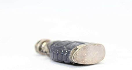 אבני חן של רג'סטאן עתיקות לפיס לאזולי בקבוק בושם כסף כובע אבן טורקיז 23 23