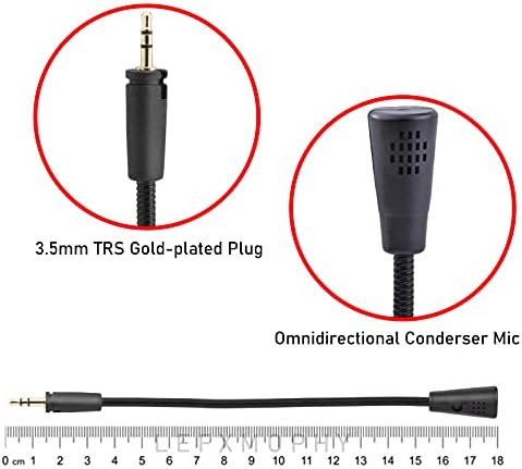4 החלפת מיקרופון עבור צב חוף אוזן כוח שלוש ארבע התגנבות סיור 150 50 50 50 50 60 אוזניות משחק, 3.5 מ