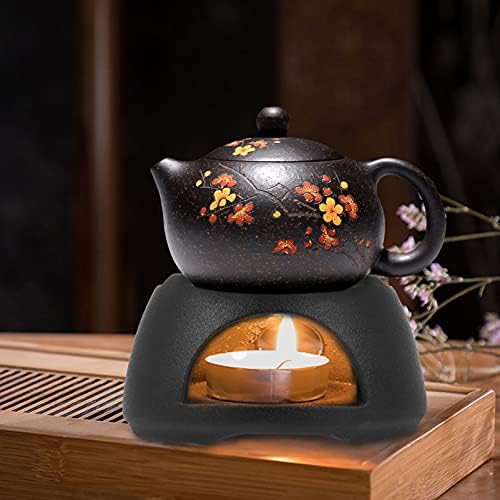 תה קרמיקה קרמיקה חמה יותר של המוטון חם יותר לקומקום תה חימום בסיס כלים חסרי חום כלים מחממים לברזל יצוק נירוסטה
