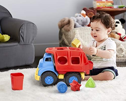 צעצועים ירוקים דיסני תינוק בלעדי - מיקי מאוס וחברים צורה סדרן משאית