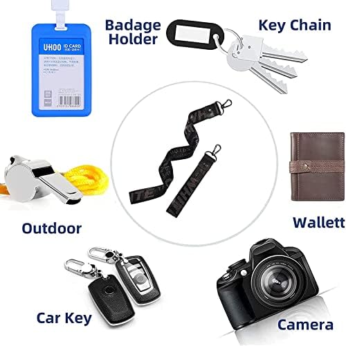 אמנות 2 יחידות תעשייתי יד צוואר רצועת חגורת רכב מחזיק מפתחות משרד מזהה תג מחזיק טלפון נייד ארנק ג ' ינס שרוך