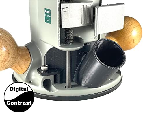 יציאת אבק DigitalContrast, מתאימה לנתב Bosch 1617evs RA1161 RO161, לצינור של 1.25 רטוב/יבש