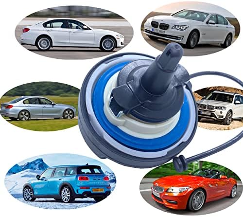 כובע דלק גז מיכל מילוי כובע תואם ל- BMW E39 E46 E60 E90 E92-128i 320i 325i 328i 328xi 330i 330xi 335i 525i 528i