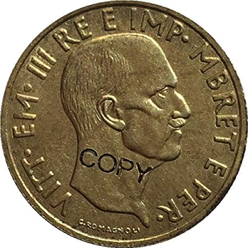 מטבע אתגר אלבניה 1940 מטבעות עותק 19 5 ממ קישוטי קישוטים אוסף מתנות אוסף מטבעות
