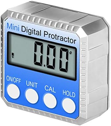 Lukeo Mini Digital Pretractor 360 ° דיוק גבוה גוניומטר דיגיטלי goniometer altinometer digital זווית דיגיטלית