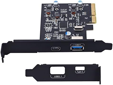 Totovin PCI-E PCI אקספרס ל- USB 3.1 GEN 2 סוג A+סוג C כרטיס הרחבה ASMEDIA Car