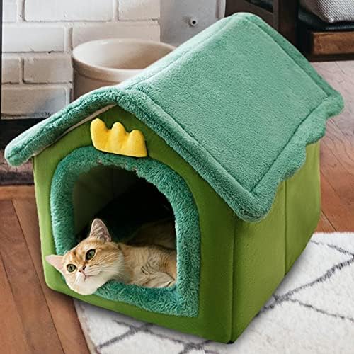 פטסולה חתולי מיטת שינה בית חתולי מערת חתולי צריף רחיץ חם חתולי אוהל רך חתלתול מקלט לחיות מחמד כרית לחתולים