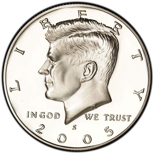 2005 הוכחה לבוש 2005 קנדי ​​בחירת חצי דולר