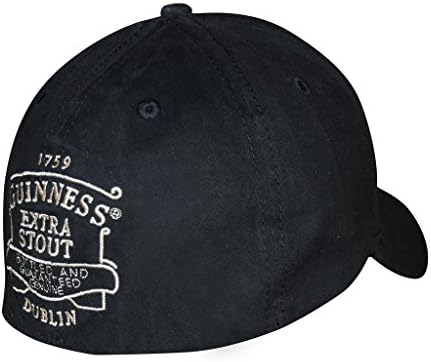 קלאסי גינס בייסבול כובע עם כותנה ושחור אחורי לוגו