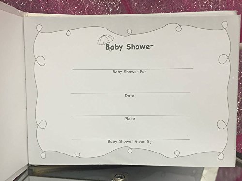 תינוק מקלחת פרפר נושא חתימת ספר אורחים