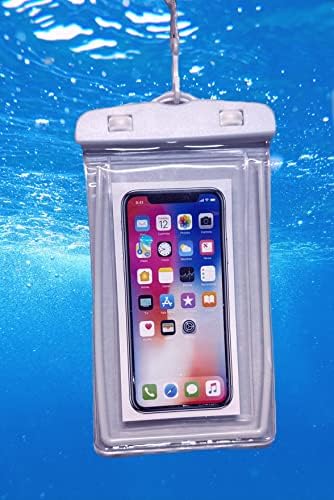 עמיד למים טלפון סלולרי פאוץ יבש תיק מקרה עם צוואר שרוך מתחת למים אוניברסלי ברור נייד מחזיק עבור טלפון