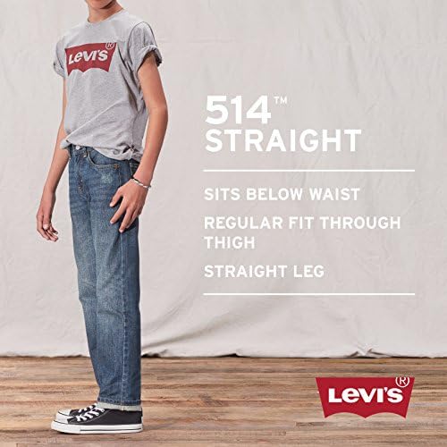 מכנסי הג' ינס הגדולים של לוי ' ס בויז סטרייט-הופסק