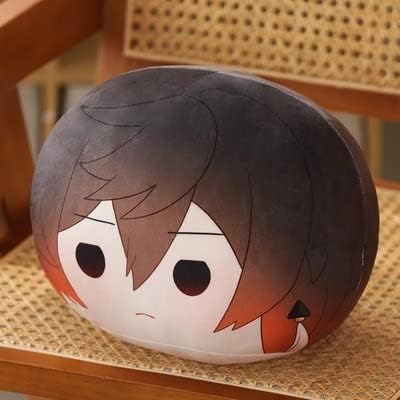 Etuf anime genshin השפעה על קטיפה כופתת פלאשי ממולאת בובה קטיפה זריקת כריות ספה קישוטי חדר כריות