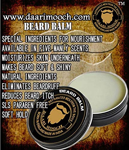 Daarimooch - Beard Balm - מיוצר עם כל המרכיבים הטבעיים