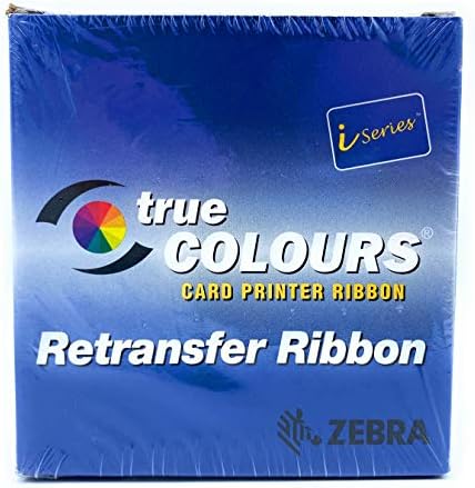 זברה 800012-480 צבעים אמיתיים סרט צבעוני עבור סדרת 8 & מגבר; 9 מדפסות כרטיס העברה חוזרת. 500 הדפסים.