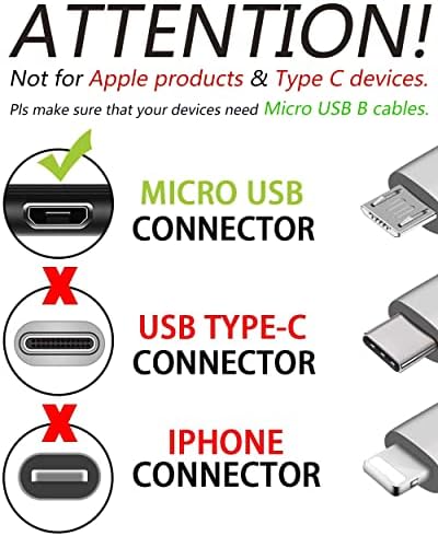Parthcksi USB טעינה כבל כבל עופרת עבור סמסונג גלקסי הערה 8.0 GT-N5110NKYXAR, TAB 3 GT-P5210GNYXAR