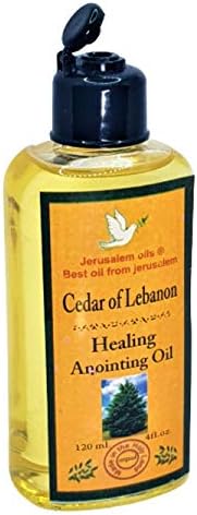 משחה נפט מישראל - צדר לבנון - שמן מקראי המיוצר בירושלים 120 מל/ 4fl.oz מאת Solomon4u