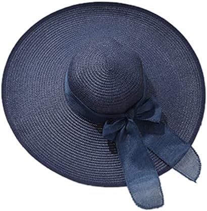 כובעי שמש רחבים שוליים עם קשת קשת גדולה לנסיעות בחוף הים חיצוני הגנה על UV UV UPF50+ כובעי תקליטונים אריזים