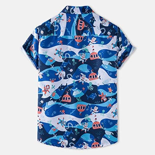 מכנסי חוף שרוול סטים קצרים מודפסים של גברים וחולצות קטנות של 2 חלקים חליפות קיץ גברים וחליפות טיהור