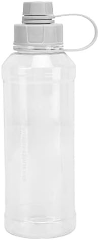 בקבוק מים PSSOPP 1000 מל, בקבוק מים ספורטיבי עם אטום אוויר מעולה ידית רחבה קיבולת גדולה לשימוש חיצוני