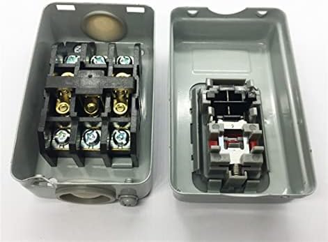 מתג הפעלה של כפתור לחיצה על כפתור UNCASO מתג ההתחלה בקרת ההפעלה AC 380V 15A 3P 2.2KW TBSN-315