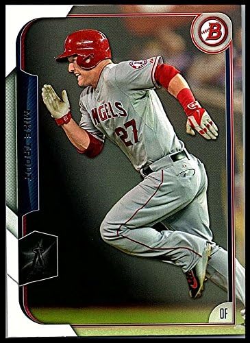 2015 Bowman 50 Mike Trout Angels MLB כרטיס בייסבול NM-MT