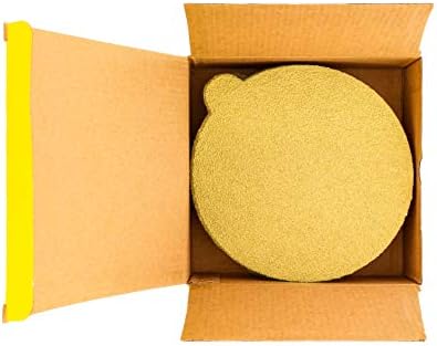 Dura -Gold Premium 6 דיסקי מלטש PSA זהב - 60 חצץ ודורה -זהב - מטליות טפח מעולות מזהב טהורות - סמרטוט