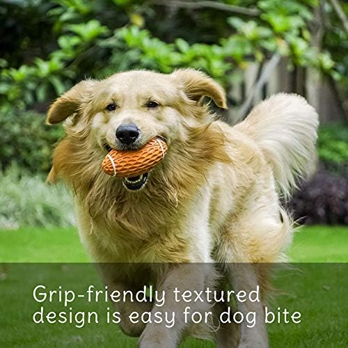 HHLLZP כדור גומי חריק עמיד לכלבים בקיעת שיניים הקלה על הקלה על אינטראקטיבי לא רעיל
