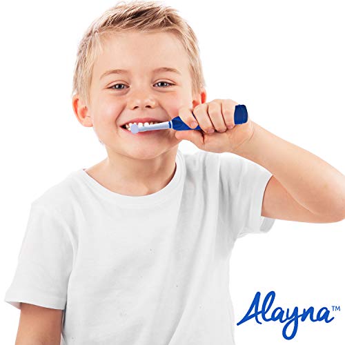 חשמלי מברשת שיניים ילדים סוללה כוח מופעל נוסף רך זיפי שן מברשת לפעוטות בנים ובנות, תינוקות, ילדים,