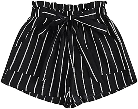 מכנסיים קצרים בקיץ לנשים טרקלין מזדמן נוח בצבע טהור מכנסי חוף קצרים רופפים מתאימים מכנסיים קצרים מותניים גבוהים