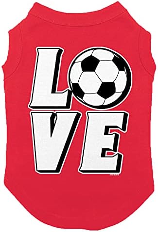 כדורגל אהבה - חולצת כלבים ספורטיבית