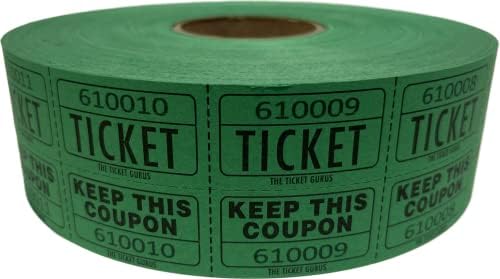 כרטיסי הגרלה של גורואים כרטיסים - 8,000 סך הכל 50/50 כרטיסי הגרלה