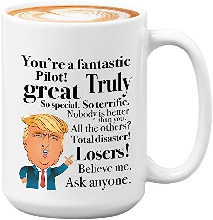 דונלד טראמפ קפה ספל-15 עוז תה כוס מתנת רעיונות עבור טייס יום הולדת חג המולד נשיא שמרני רפובליקני