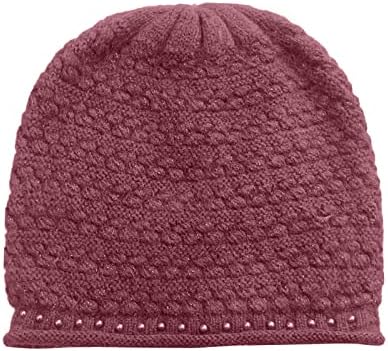 כובעי Keusn לנשים בחורף נשים מרופדות כובע חורפי סרוג סרוג כובע חורפי סרוג